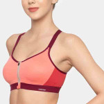 Triaction 125 Padded Wireless Front Open Extreme Bounce Control Sports Bra