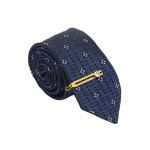 Men Printed Italian Silk Accessory Gift Set